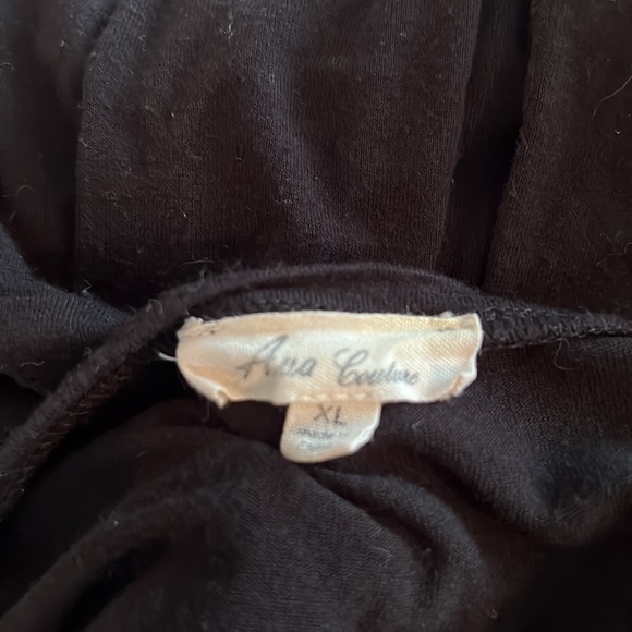 ANA COUTURE Women’s casual black dress Size XL - Picture 3 of 4